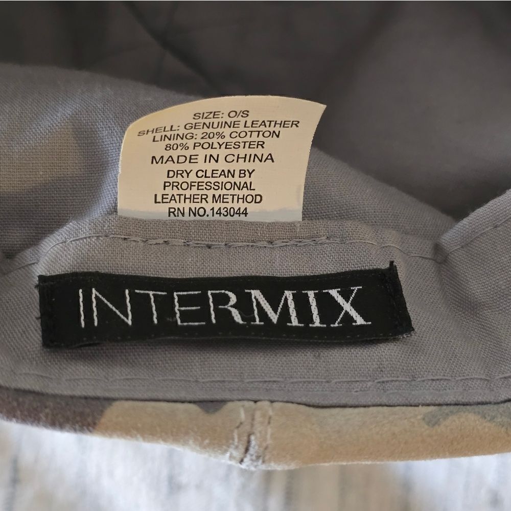 Intermix Light Camo Suede Baseball Cap - Picture 4 of 4